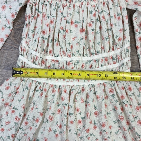 🌸 it’sNOMB Floral Smocked Maxi Dress | Romantic Cottagecore Style 🌸 NWT - Picture 12 of 12